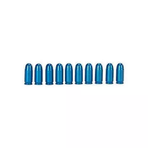 A-Zoom Pistol Metal Snap Caps .380 Auto, Blue, Package of 10