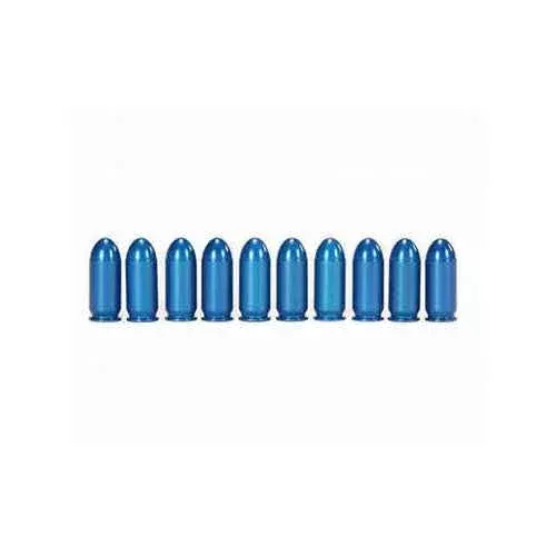A-Zoom Pistol Metal Snap Caps 45 Auto, Blue, Package of 10