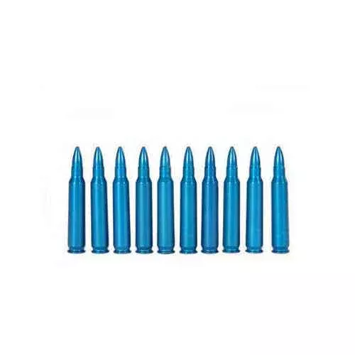 A-Zoom Rifle Metal Snap Caps 223 Remington, Blue, Package of 10